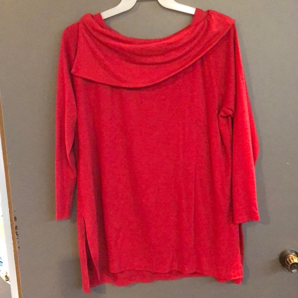 Red sweater